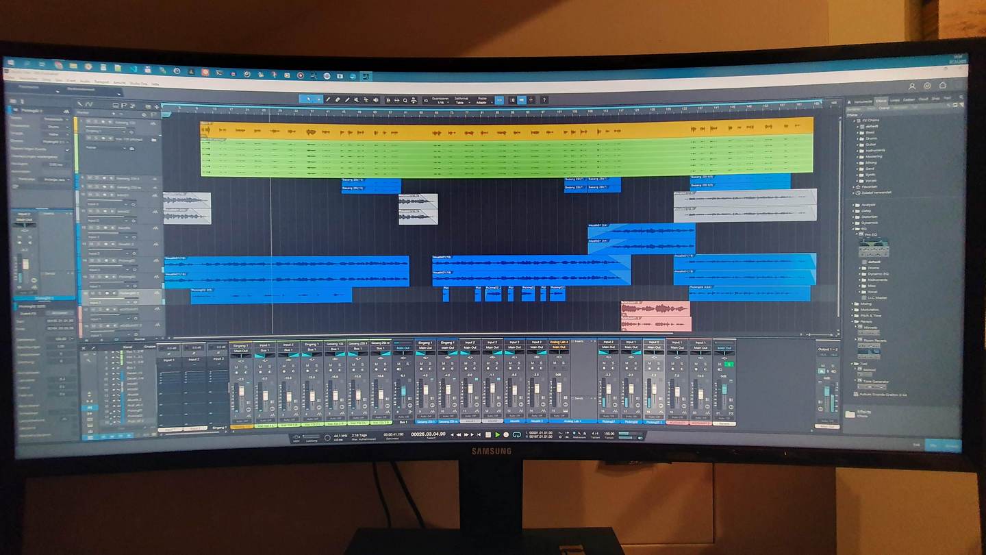 Recording mit Presonus Studio One Artist